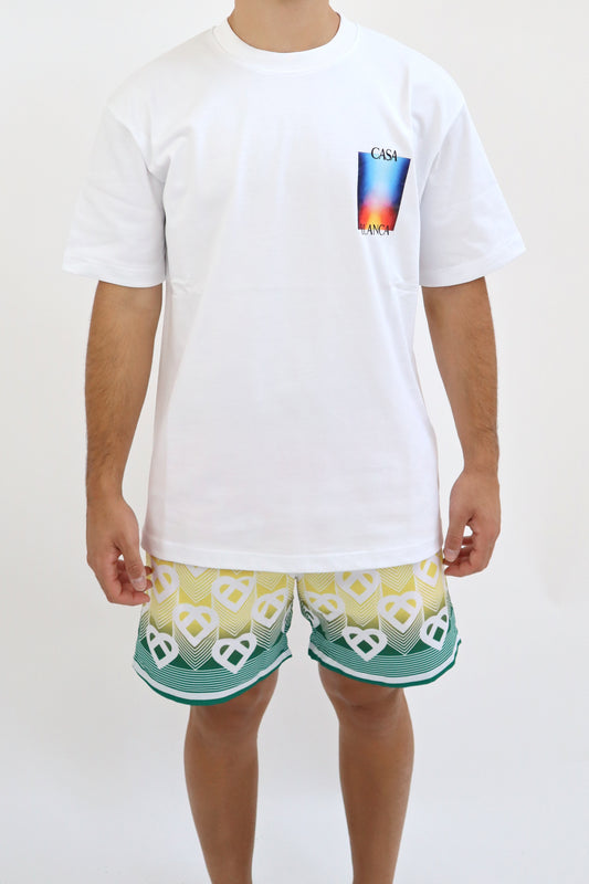 CASABLANCA T-Shirt surreal bianca