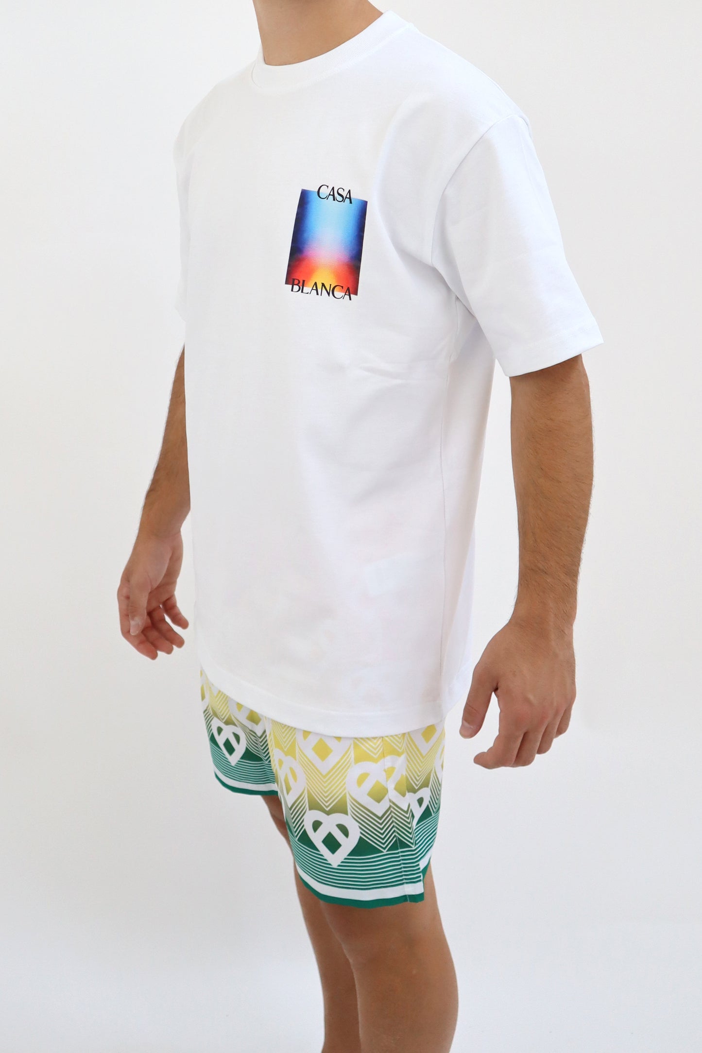 CASABLANCA T-Shirt surreal bianca