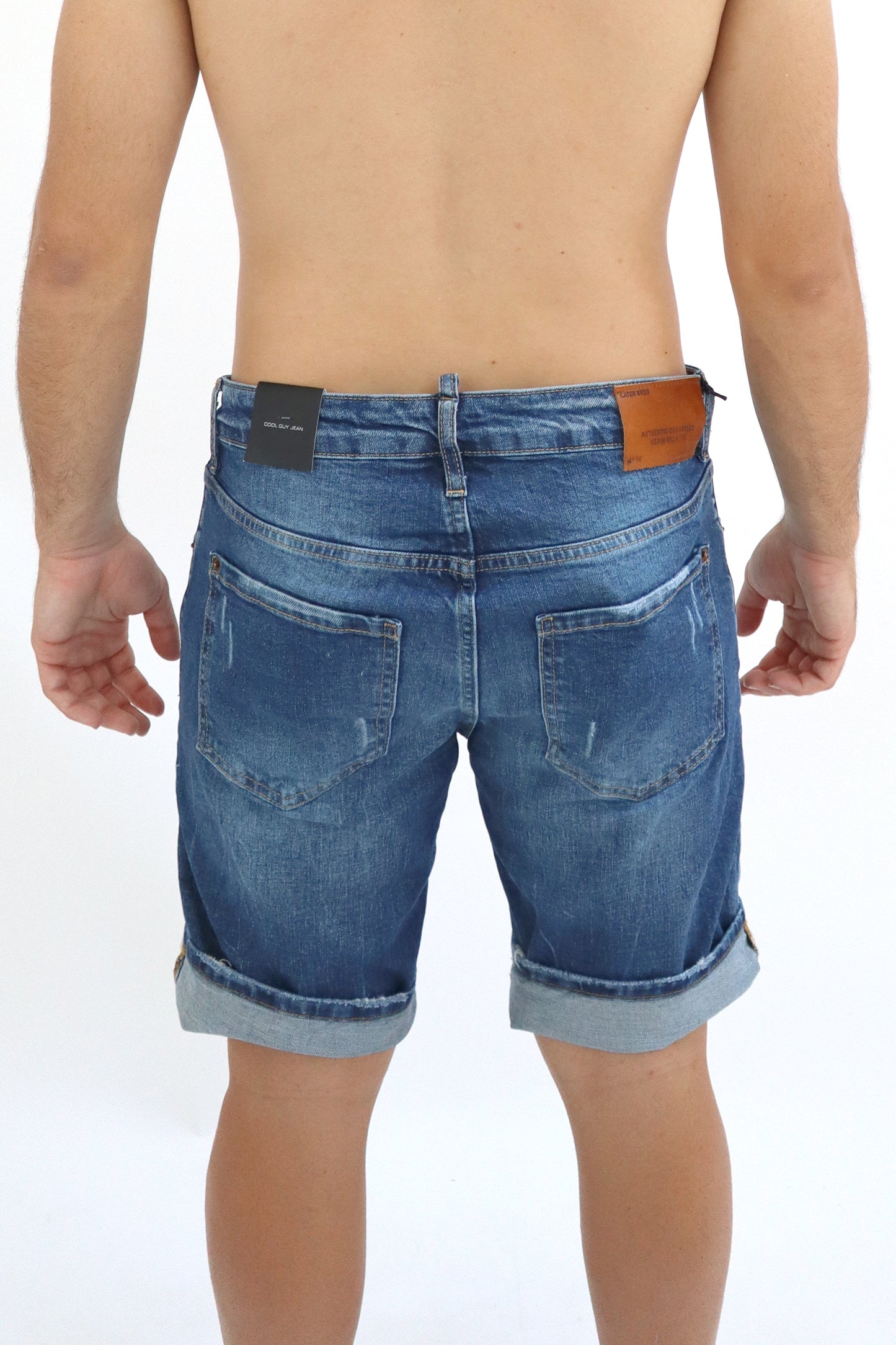 DSQ2 bermuda jeans chiaro