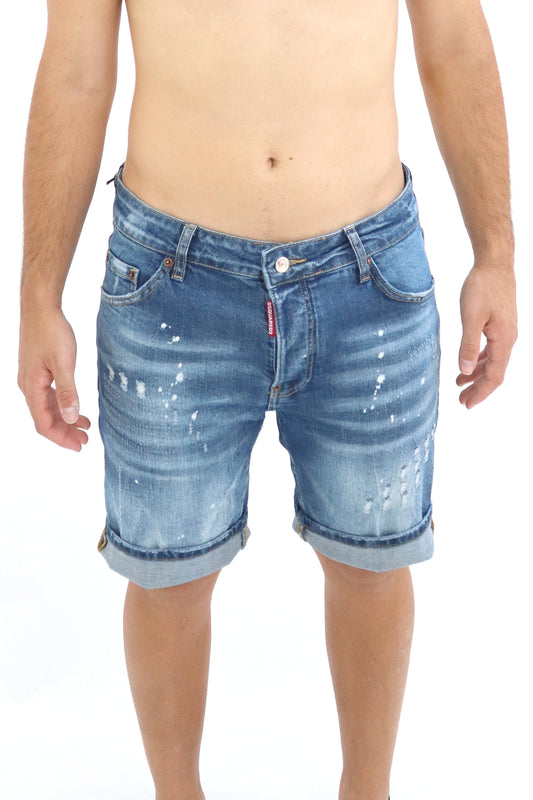 DSQ2 bermuda jeans chiaro