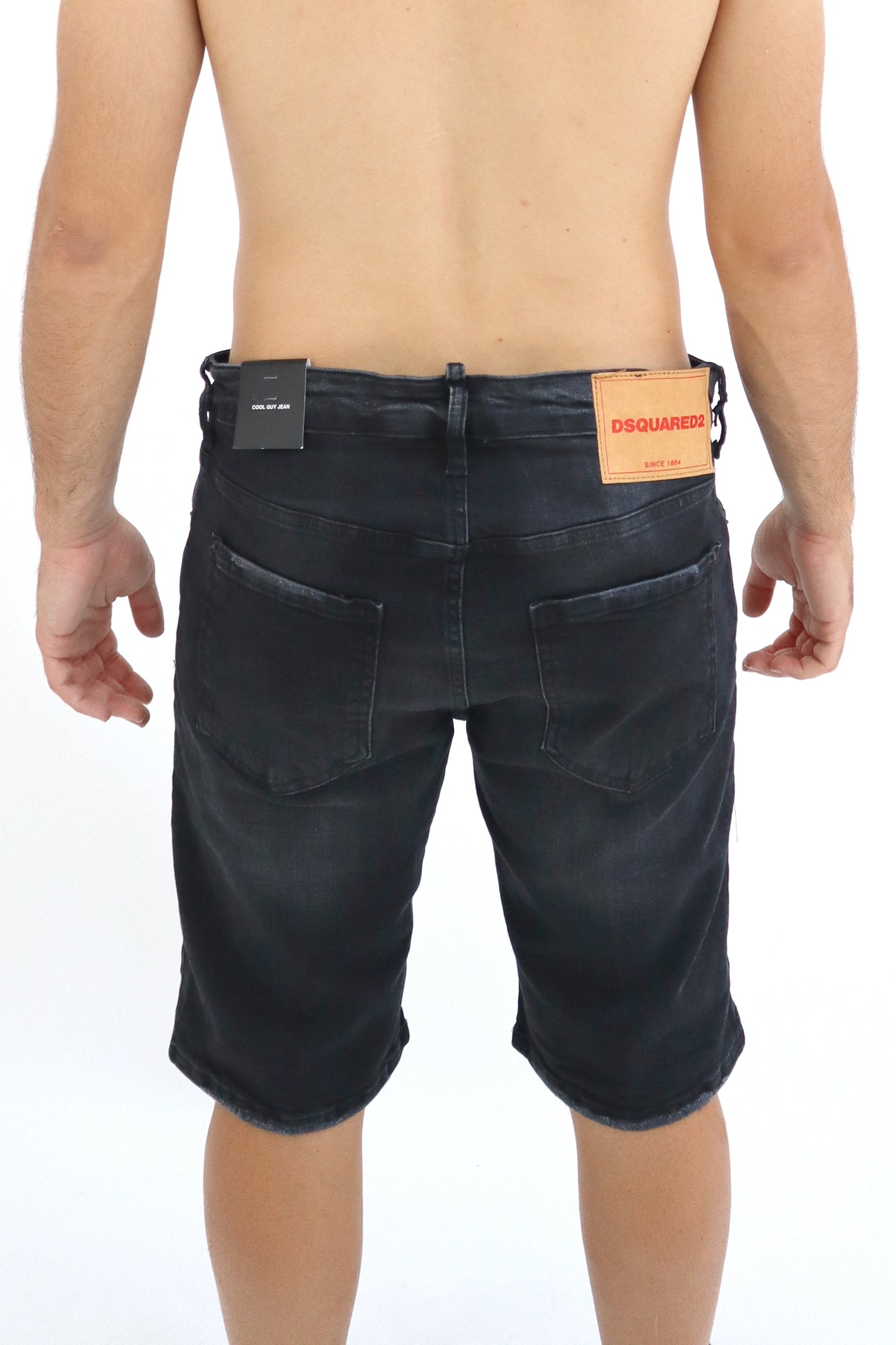 DSQ2 bermuda jeans scuro