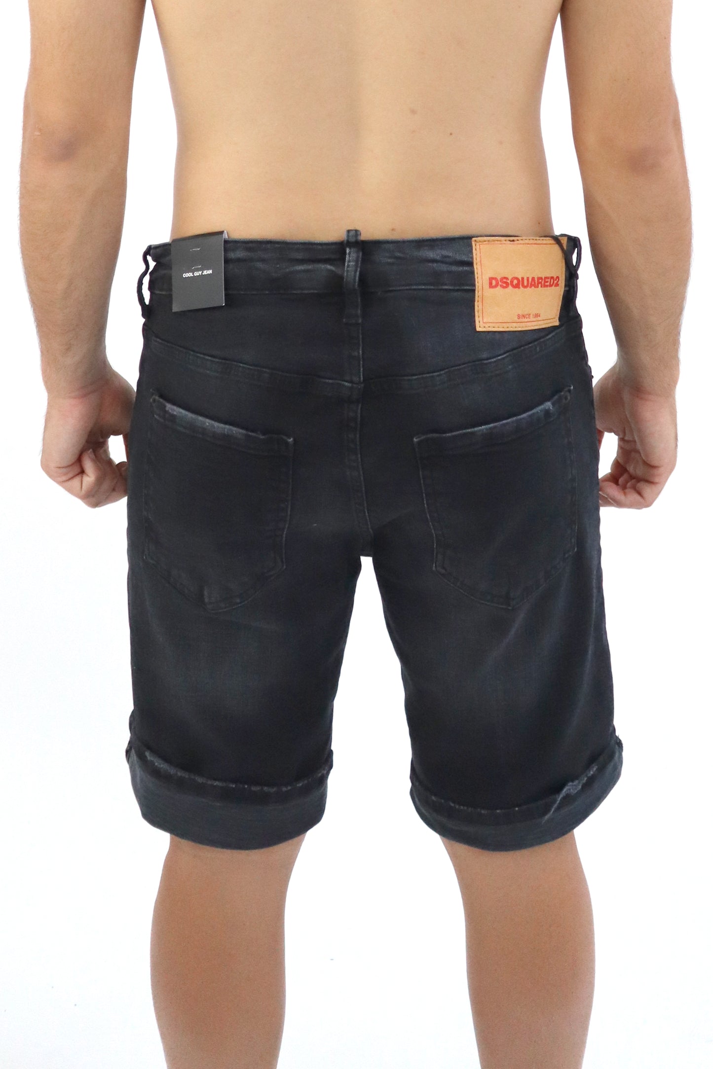 DSQ2 bermuda jeans scuro