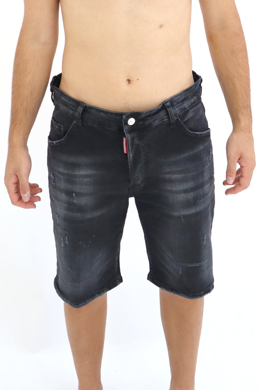DSQ2 bermuda jeans scuro