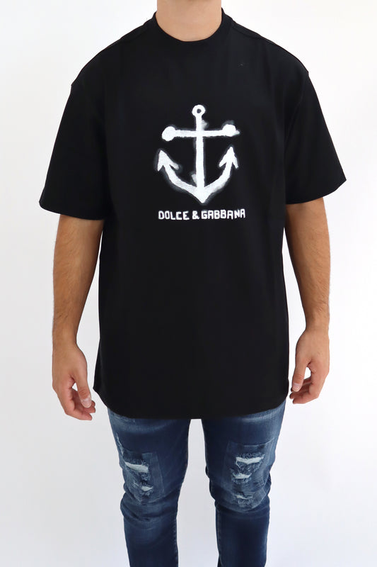 D&G T-Shirt ancora nera